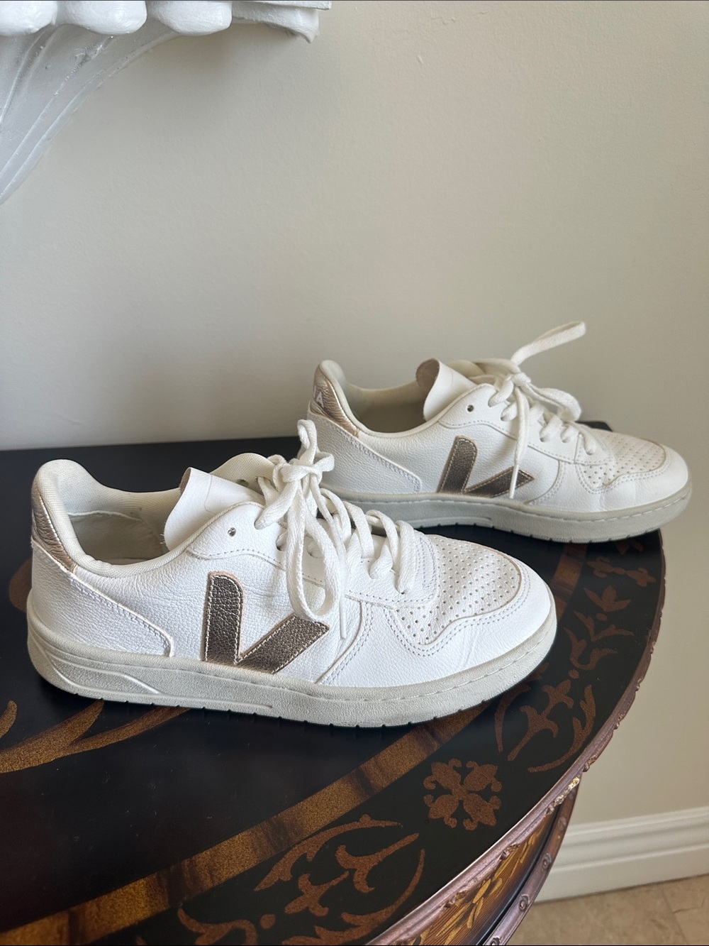 Veja White Espadrilles Sneakers